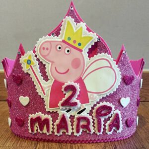 Corona Personalizada para Celebraciones – Peppa Pig