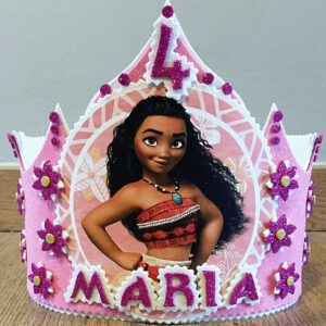 Corona Personalizada para Celebraciones – Vaiana