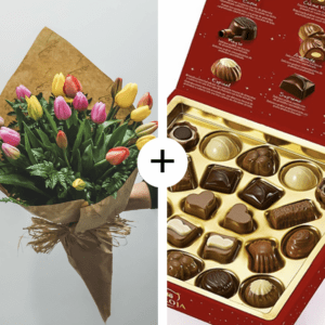 Pack: Tulipanes + Chocolate