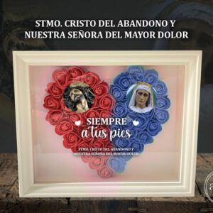 Cuadro cofrade Stmo. Cristo del Abandono y Ntra Señora del Mayor Dolor