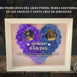 Cuadro cofrade Padre Jesús del Gran Poder y María Santísima Reina de los Ángeles